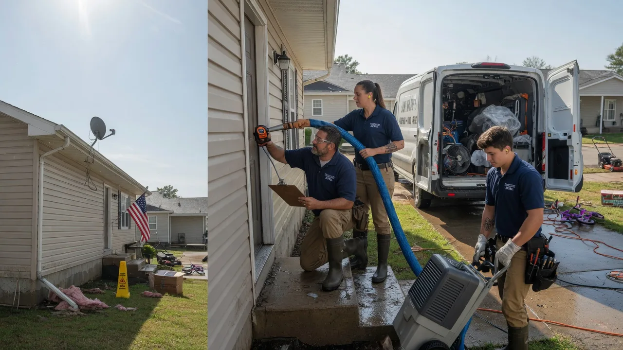 Ceiling Water Damage Restoration in Point Pleasant, PA near me